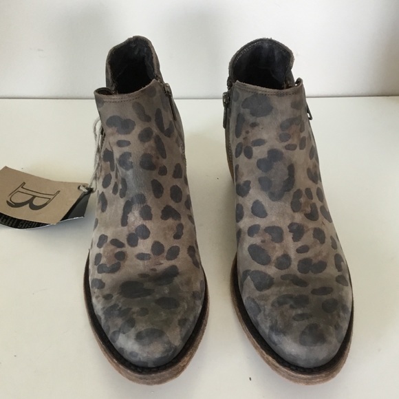 NWT Liberty Black Heart of the Wild Leopard Booties (7) 7.5 fit - Picture 3 of 9